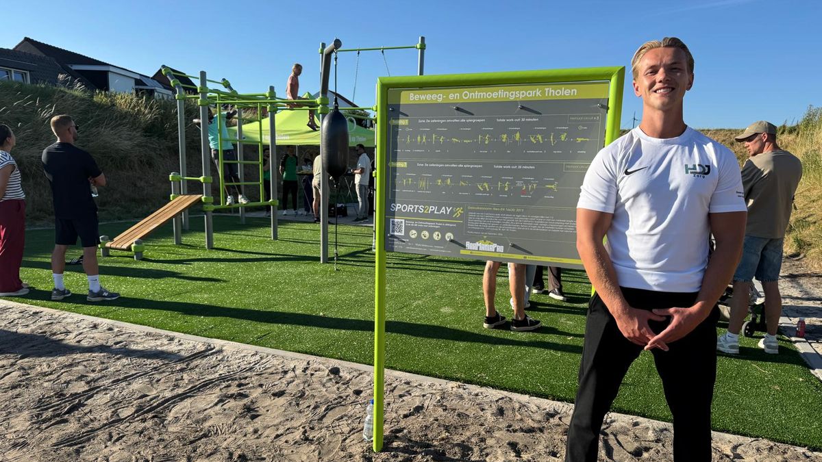 'Dit moeten we ook in Tholen hebben': Joachim opent zijn droom-sportpark