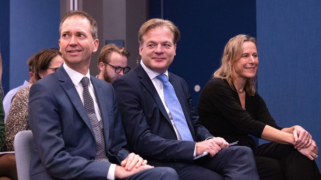 Eddy van Hijum (links) met Omtzigt