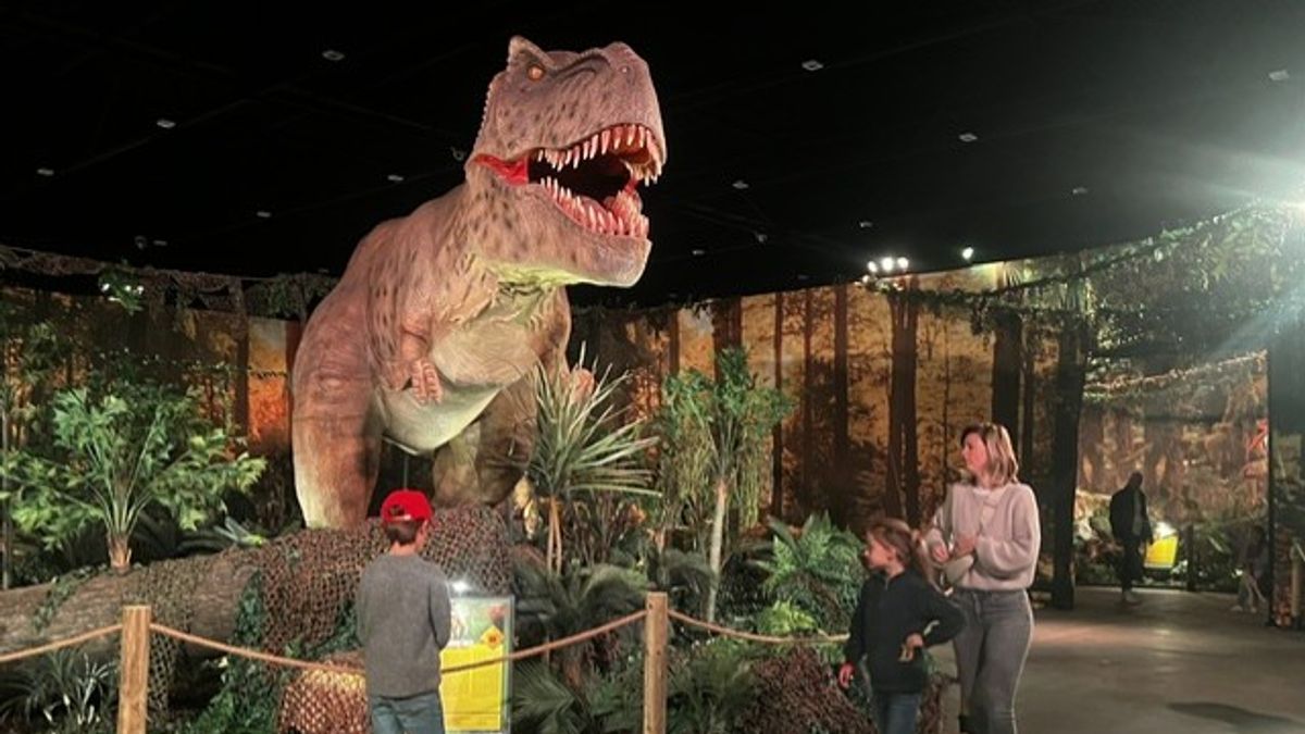 Brullende dino’s nemen Zeelandhallen over: 'Het lijkt net echt'