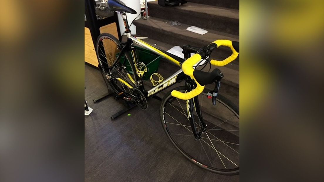 Er is een soortgelijke fiets gestolen