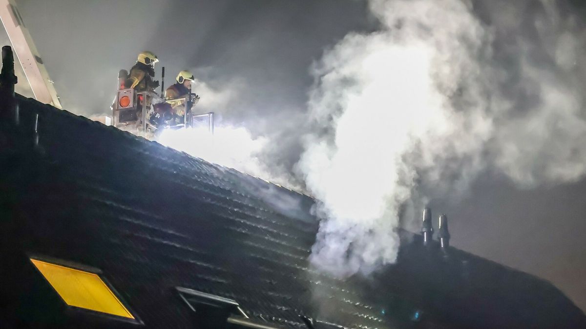 Persoon aangehouden na brand in Drachten