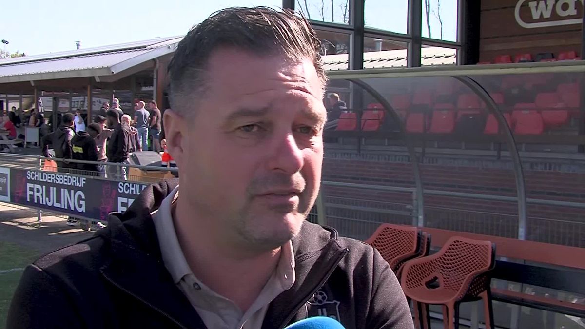 Trainer René van der Weij realistisch na nederlaag van HHC: 