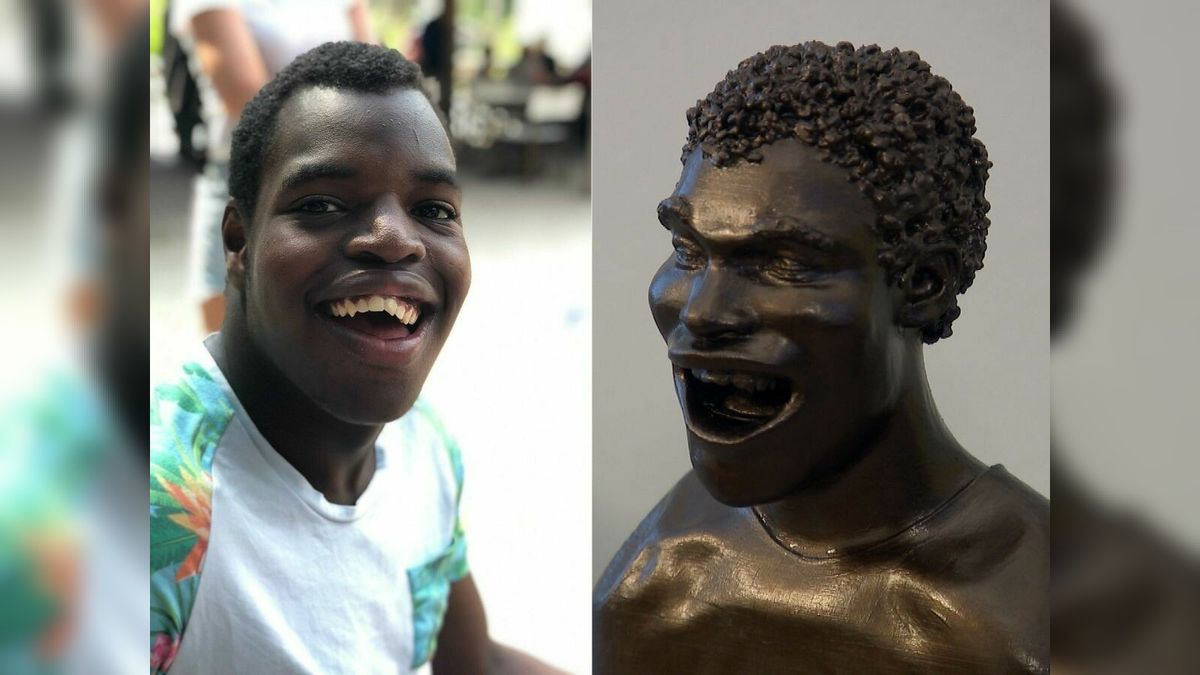 Ouders krijgen beeldje overleden autozwaaier Sadrac: 'Precies wat we in gedachten hadden'