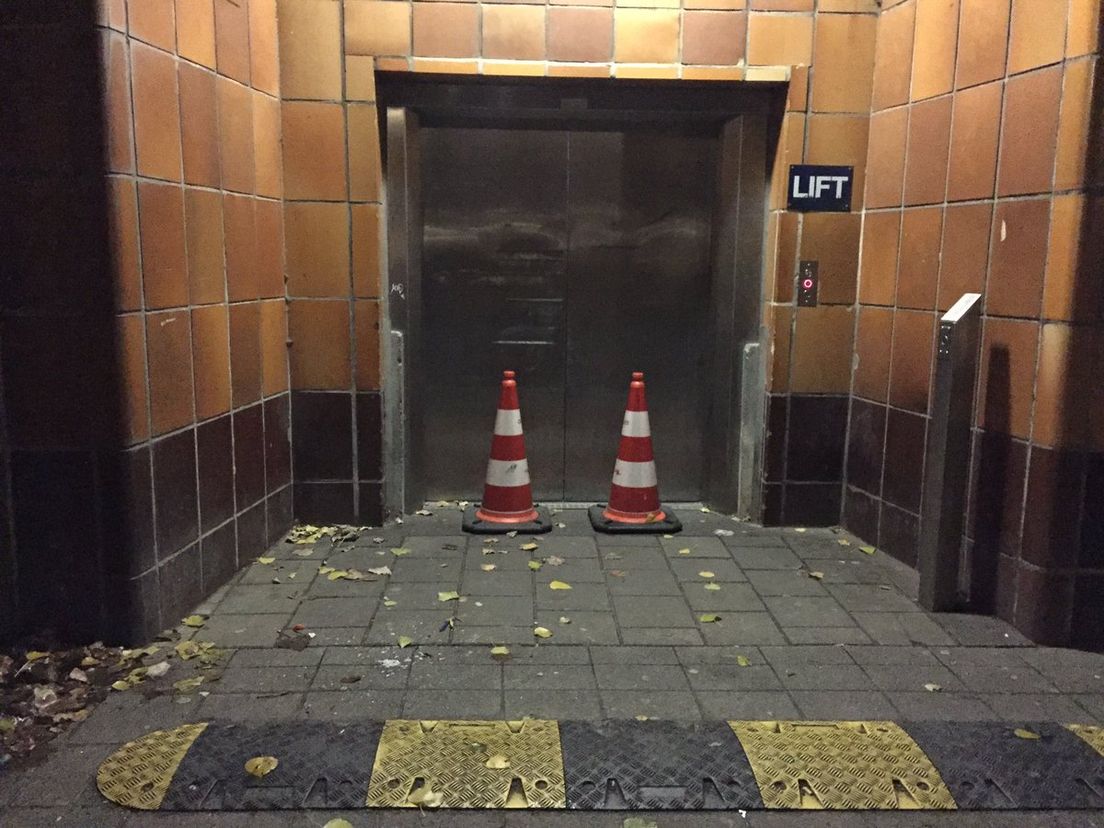 Fietslift Maastunnel
