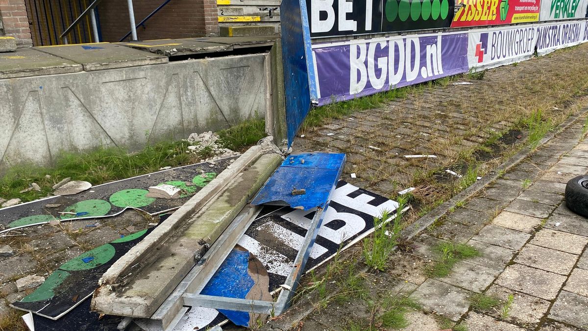 De Klomp overleeft vandalisme bij oude Cambuurstadion met behulp van de gemeenschap