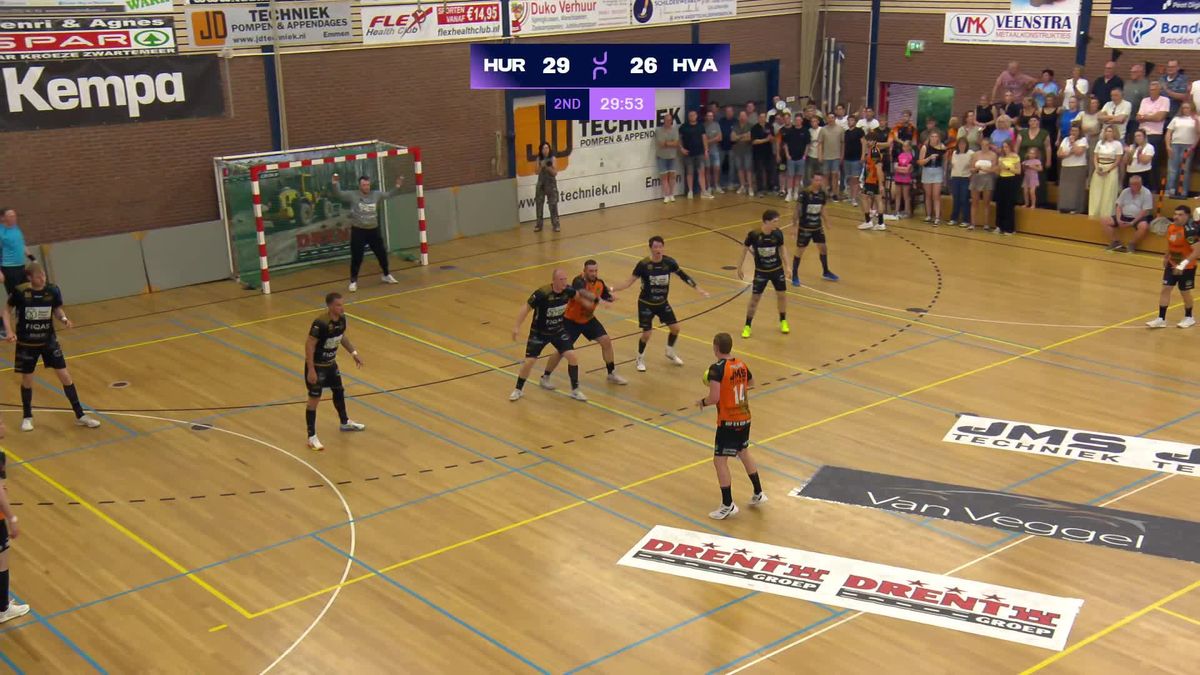 Ontlading Hurry-Up na laatste goal tegen Aalsmeer