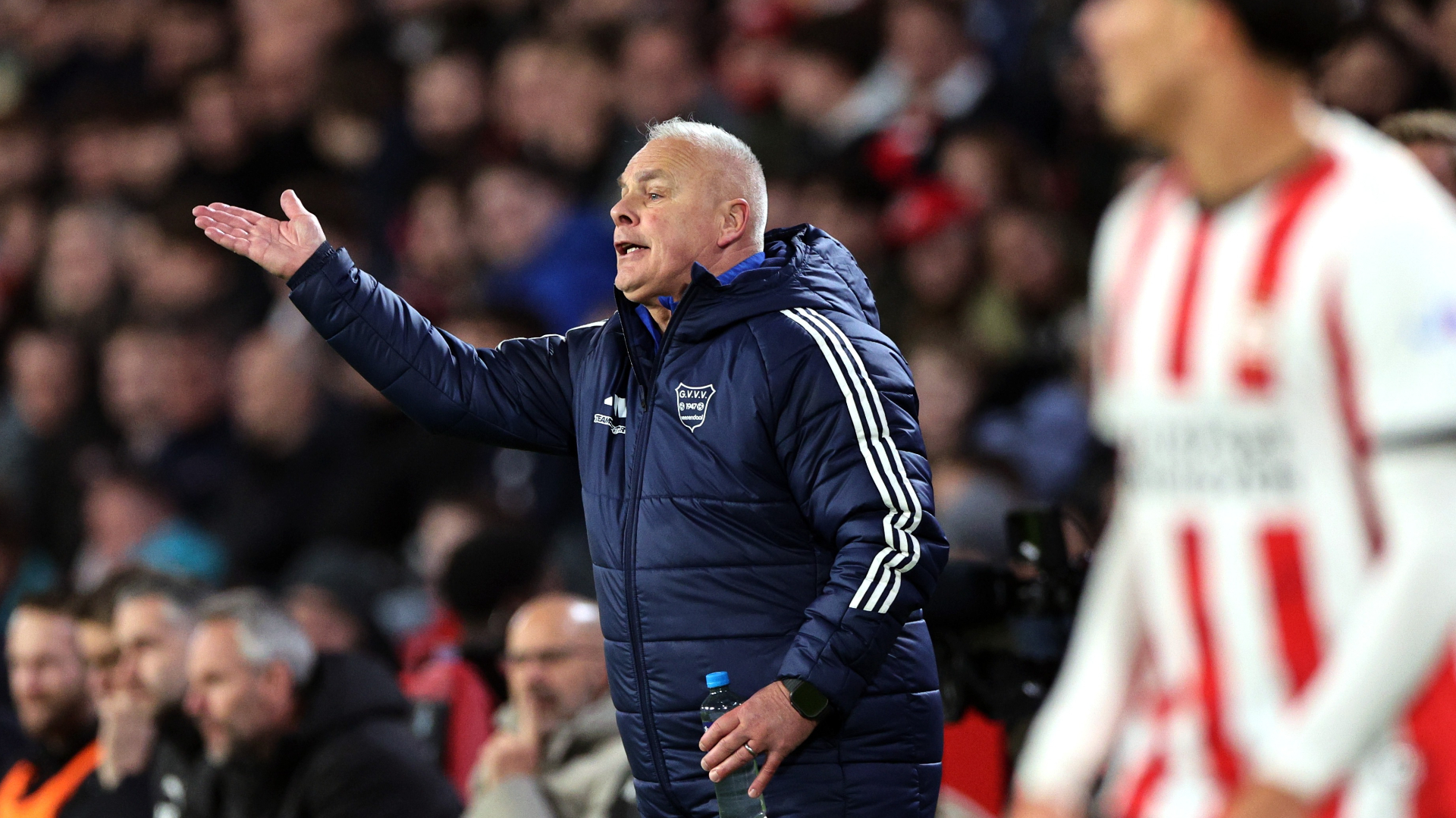 Bekerstunt van amateurs GVVV blijft uit bij PSV: 'We hadden moeten scoren'