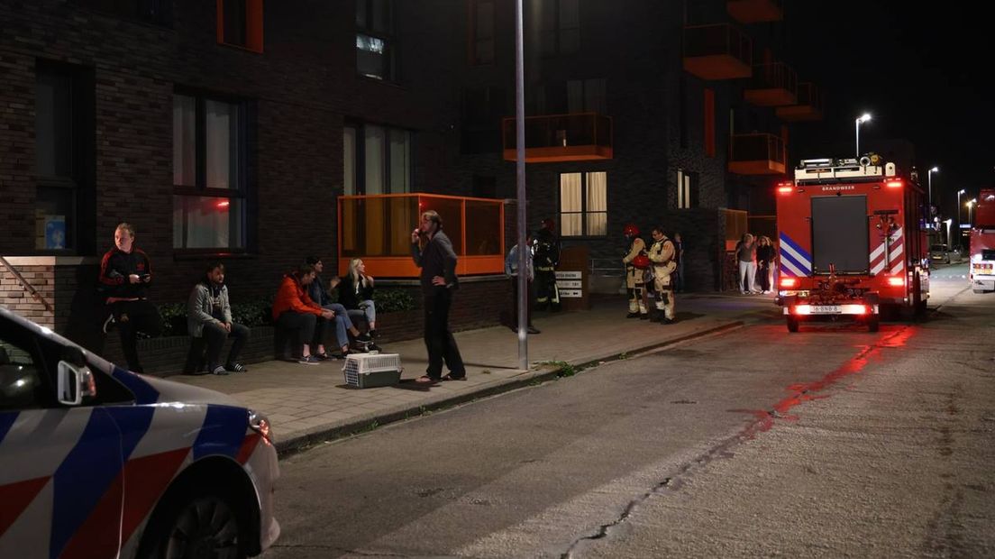 Woningen worden ontruimd in Stad