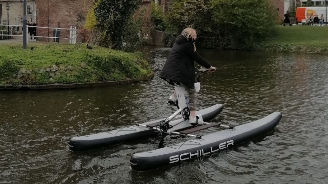 Waterfietsen Delft