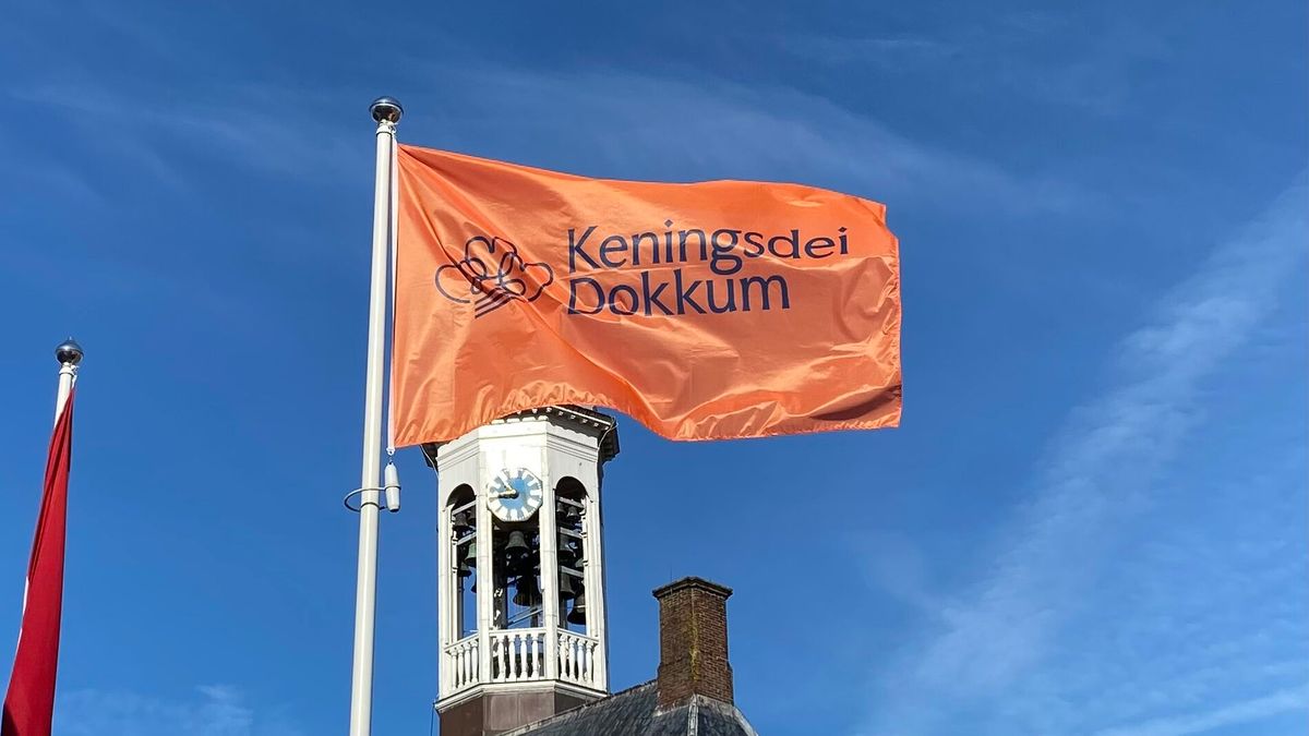 Dokkum kleurt langzaam oranje: 
