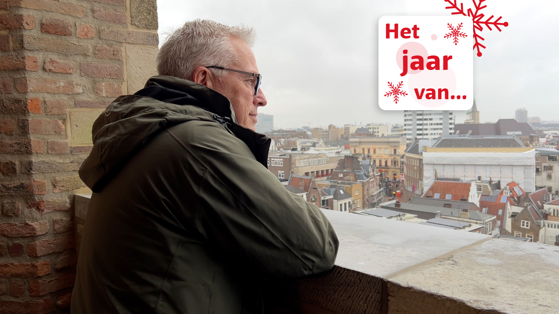 Jaap van Engelenburg na zwaar jaar weer even in de Domtoren: 'Ik kwam mijn bed niet meer uit'