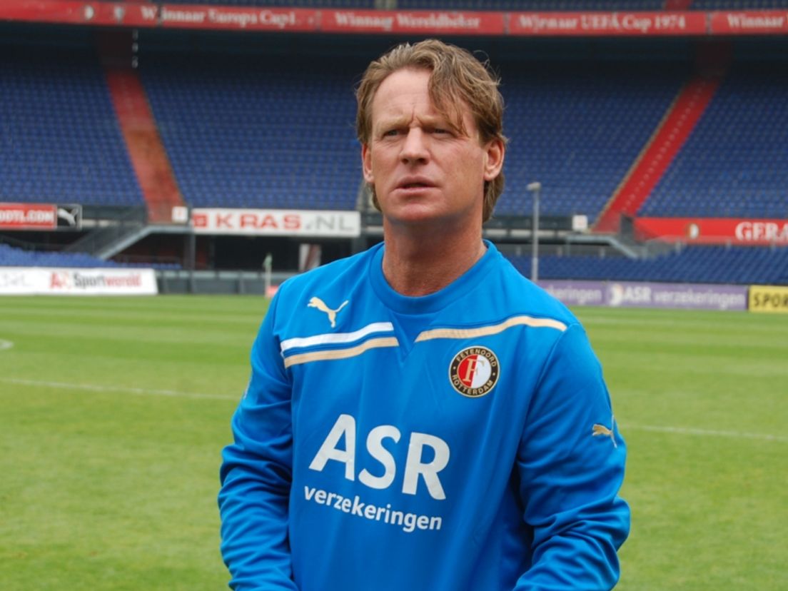 Mario Been als trainer van Feyenoord