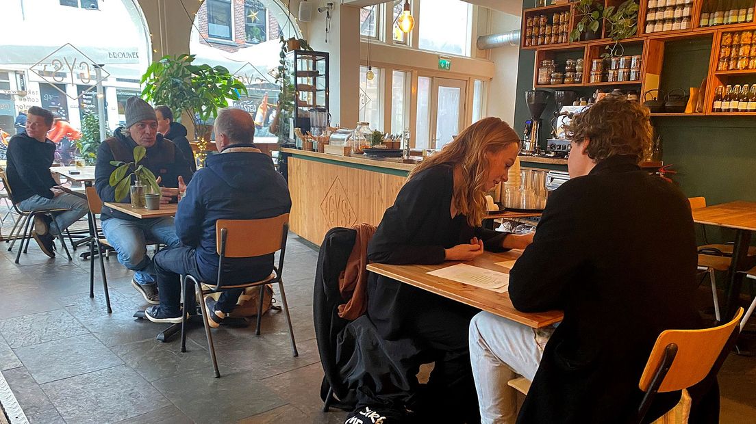 Restaurant Gys in Utrecht was gisteren open tijdens de lunch.