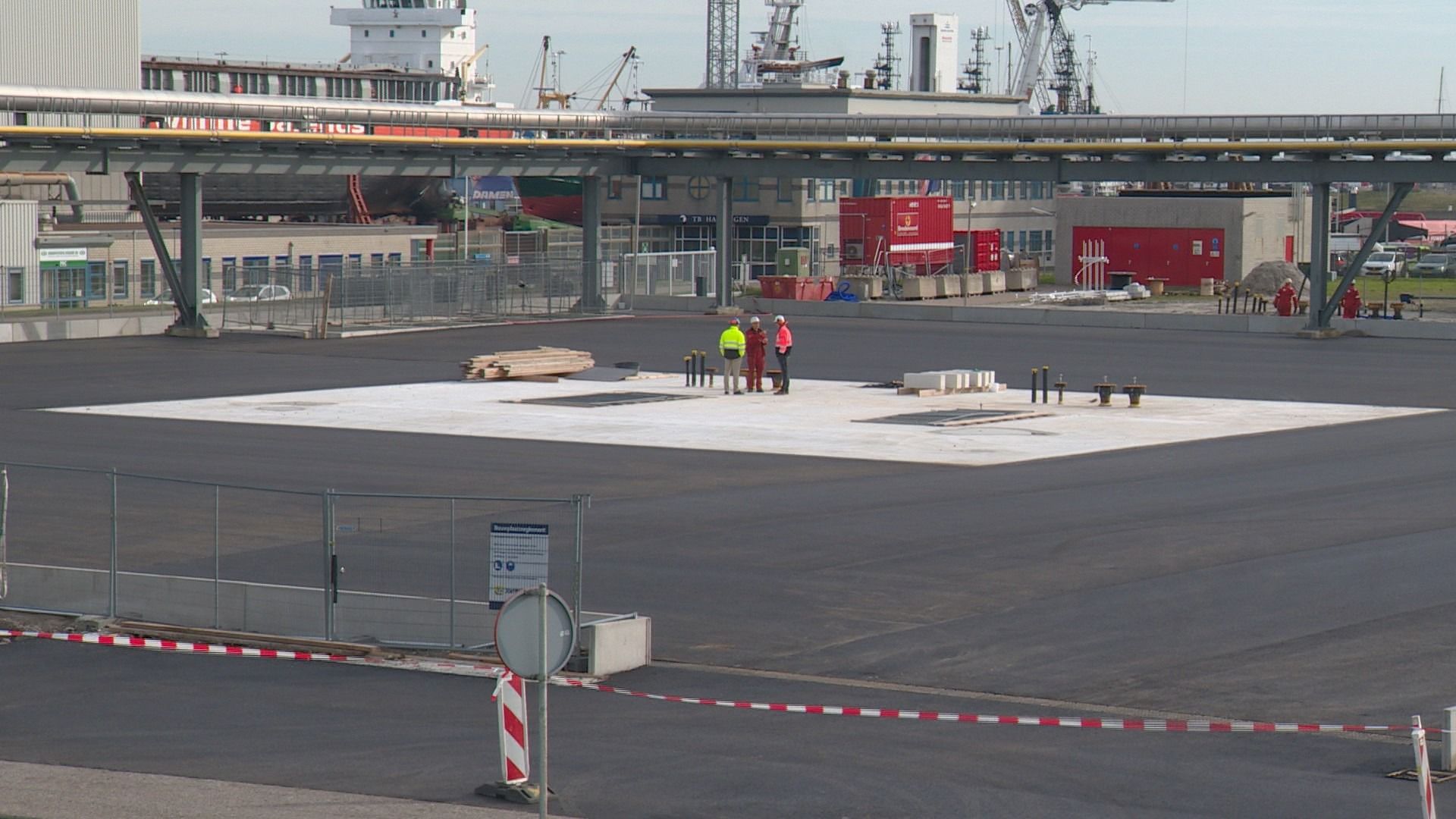 Een winput voor de zoutwinning bij Harlingen