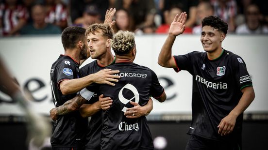 NEC wint na moeizaam begin ruim van Willem II