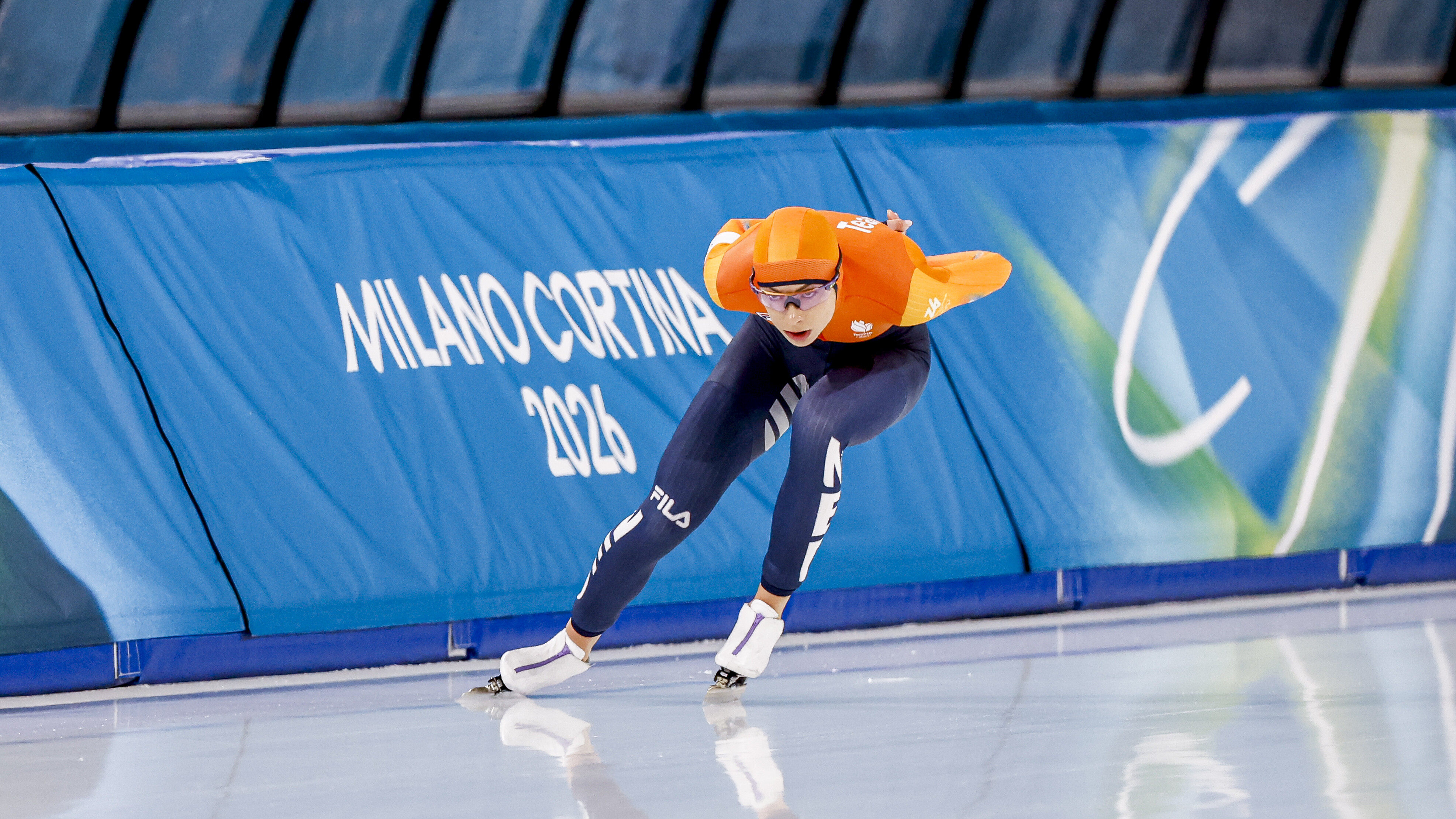 Femke Kok op de 1.500 meter
