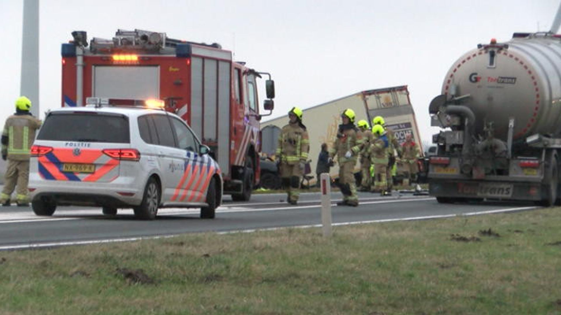 Dode Bij Verkeersongeluk Op N59 Bij Bruinisse - Omroep Zeeland