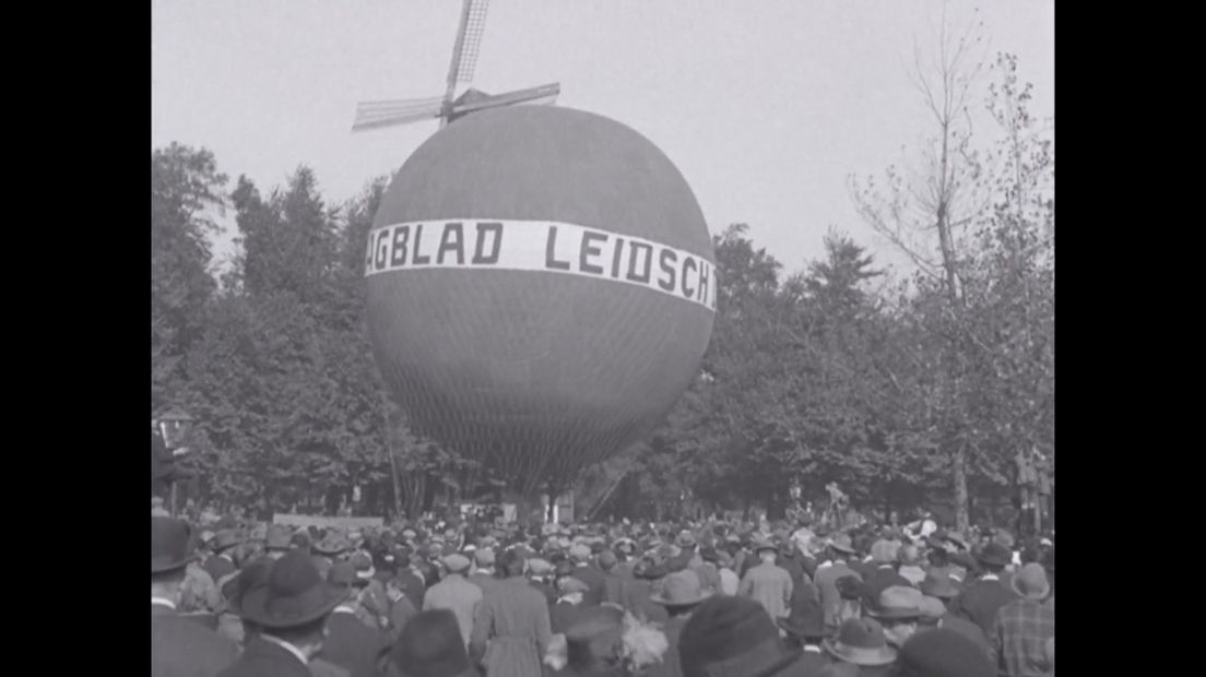 Op 3 oktober 1925 ging een kind van tien jaar 200 meter de lucht in