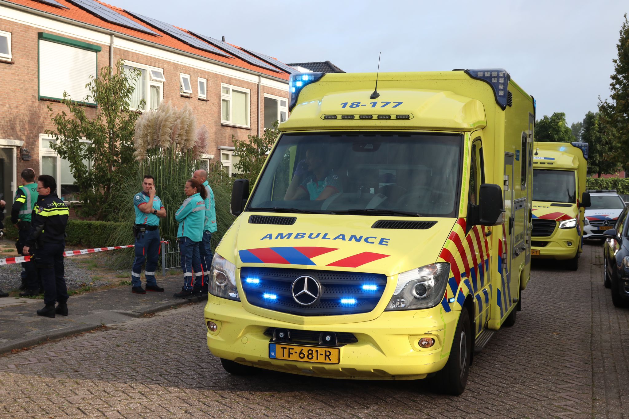 De Prinses Marijkestraat in Hardinxveld-Giessendam, waar het drama zich afspeelde.