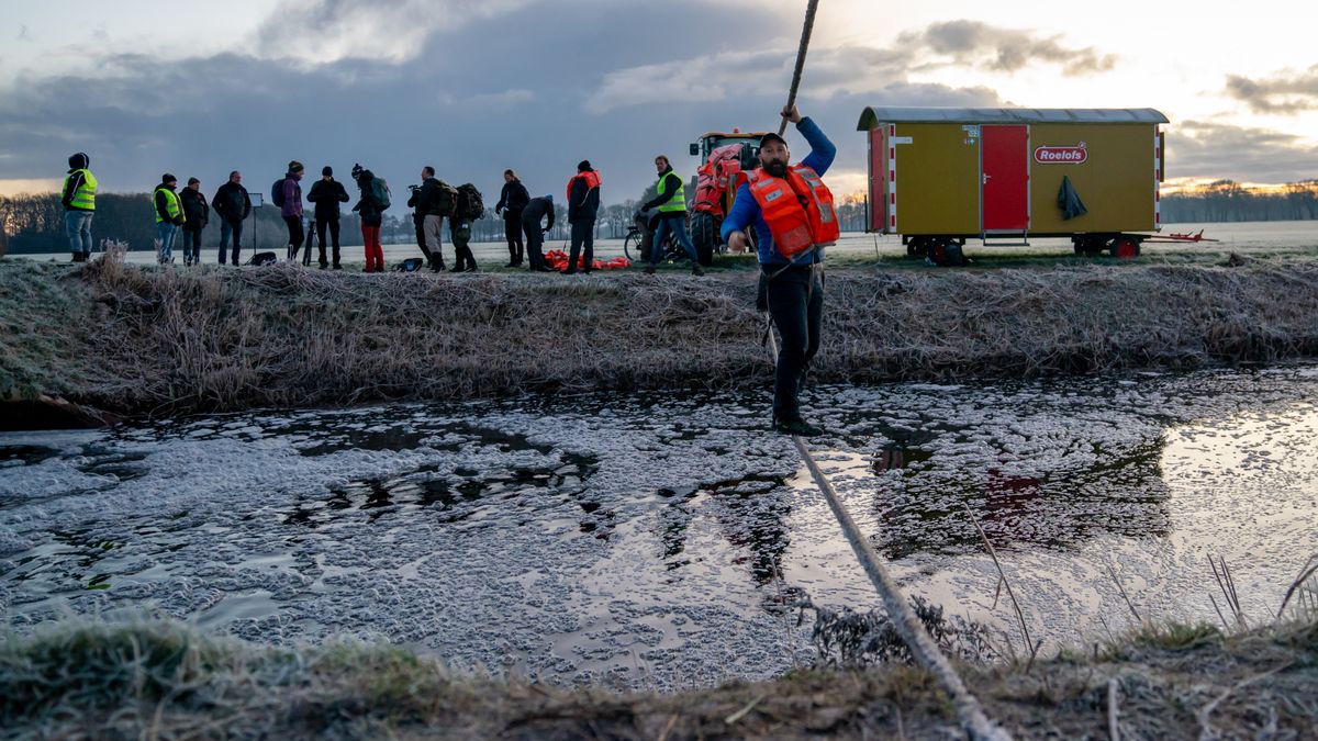 Verstand op nul: waaghalzen doorstaan vrieskou voor nachtelijke hindernistocht