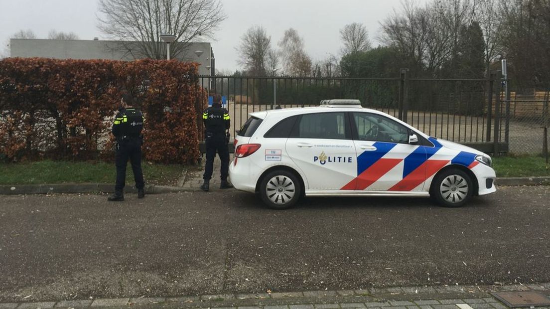 Agenten bij ROC Rivor in Tiel.