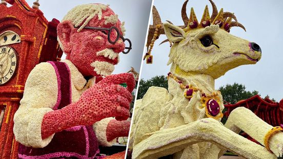 Zo zagen de indrukwekkende wagens van Bloemencorso Lichtenvoorde eruit