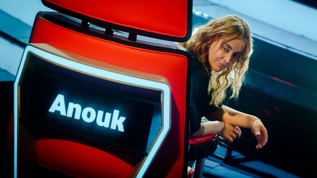 Anouk als coach bij The Voice