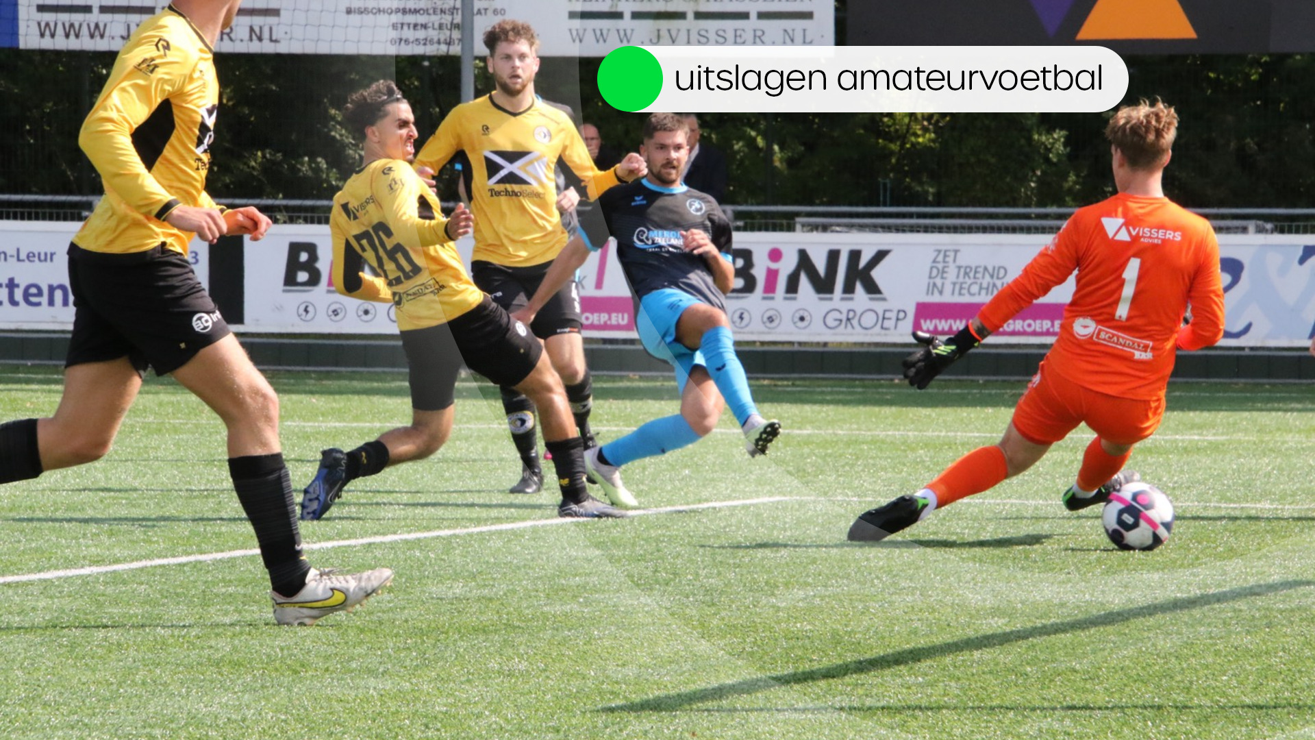 Uitslagen Amateurvoetbal Zondag 27 Augustus - Omroep Zeeland