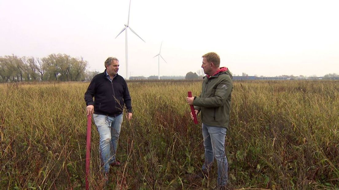 Pim legt uit hoe het zit met de groene stroomkabels -foto Omroep Gelderland