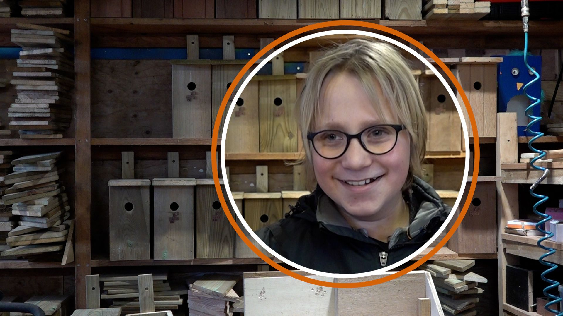Ondanks tumor blijft Jace (10) bouwen: ‘Soms wel vijftig vogelhuisjes op een dag’