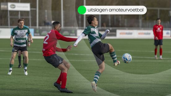 Uitslagen amateurvoetbal zaterdag 7 februari Nieuws
