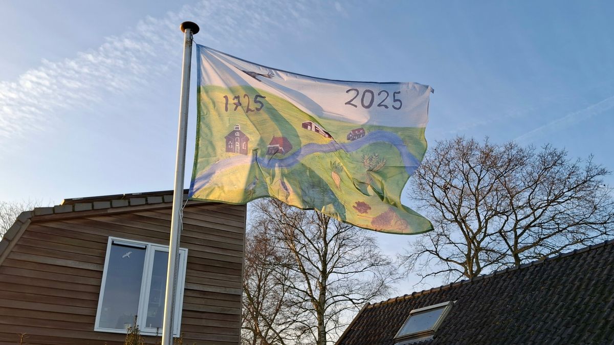 Een jaar lang feest, want Drouwenerveen bestaat 300 jaar: 'Vieren we met bier en nieuwe vlag'