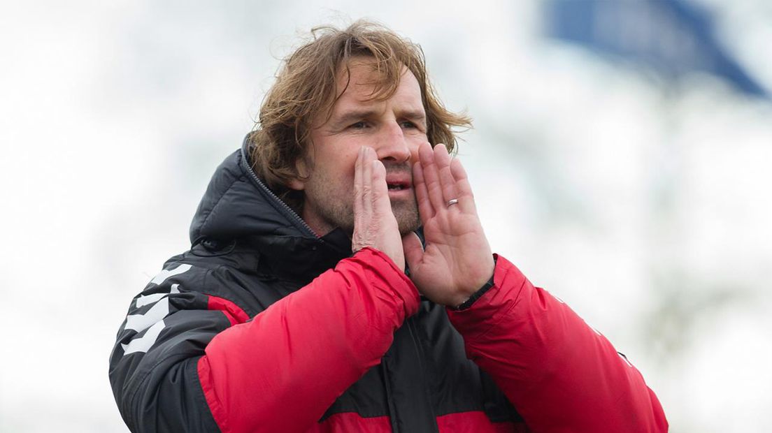 FC Rijnvogels-trainer Hein van Heek 
