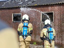 Asbest vrijgekomen bij schuurbrand in Dwingeloo