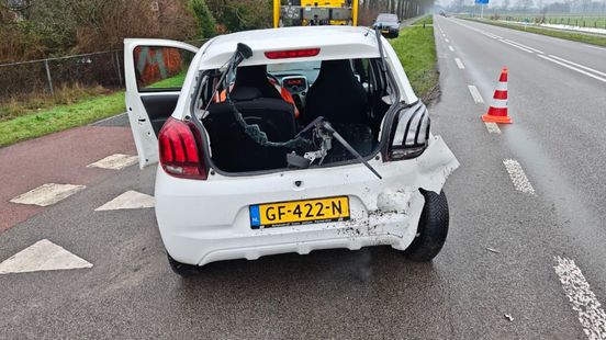 Aanrijding op Terborgseweg bij Zeddam
