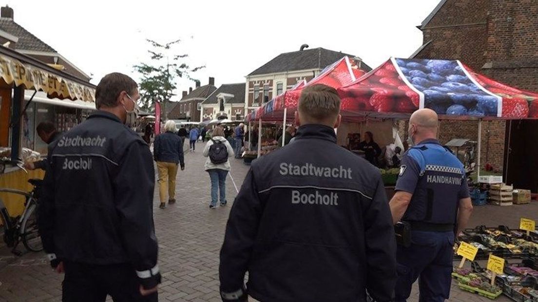 Gezamelijke controle op markt Dinxperlo