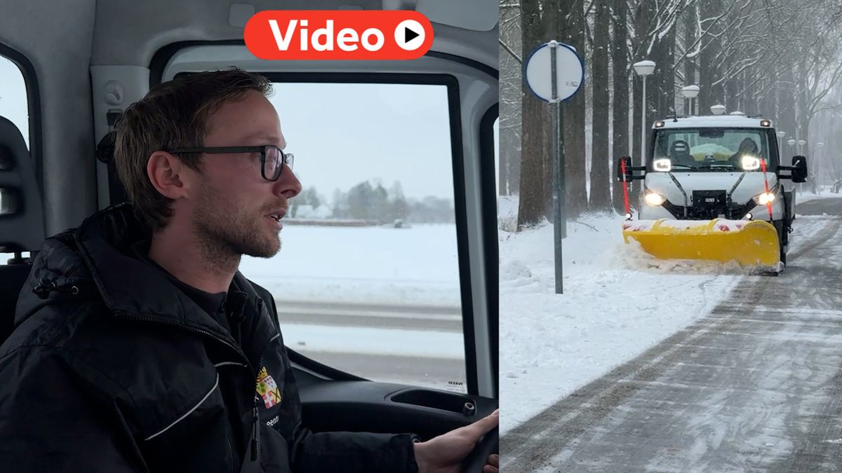 Non-stop sneeuwschuiven, 'Als je klaar bent met je ronde kan je weer opnieuw beginnen'