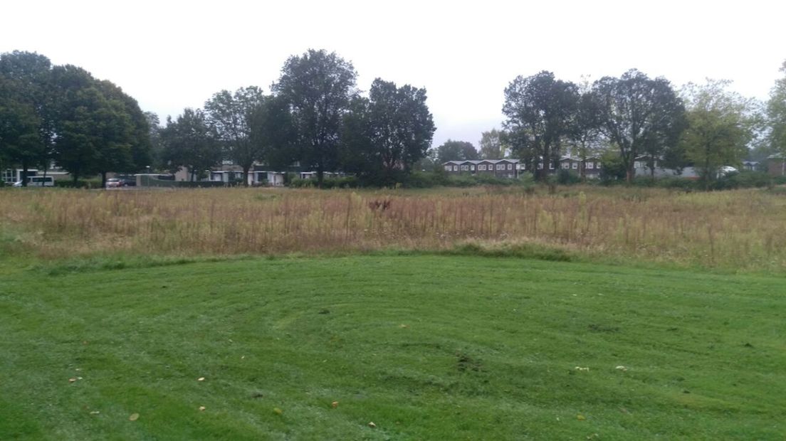 De plek waar de Knarrenhof komt te staan