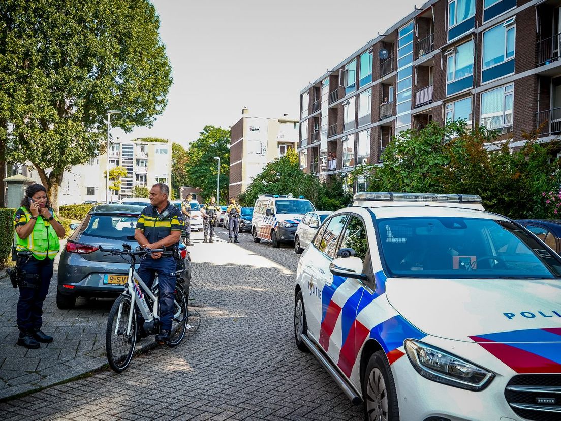 Op de Quadenoord in IJsselmonde ontstond een ruzie in de relationele sfeer.