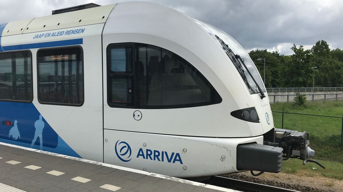 Arriva treinstel Jaap en Aleid Rensen station Emmen Zuid 2