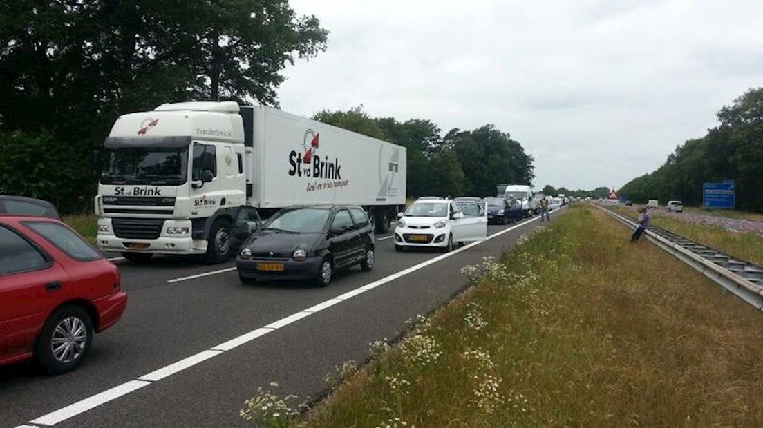 Ongeval A35 bij Enschede