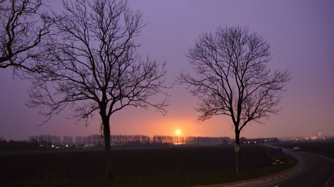 Affakkelen Zeeland Refinary