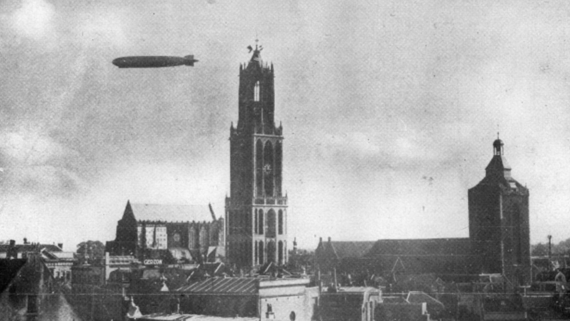 De zeppelin kwam toch niet naar Utrecht, maar in 1929 wel