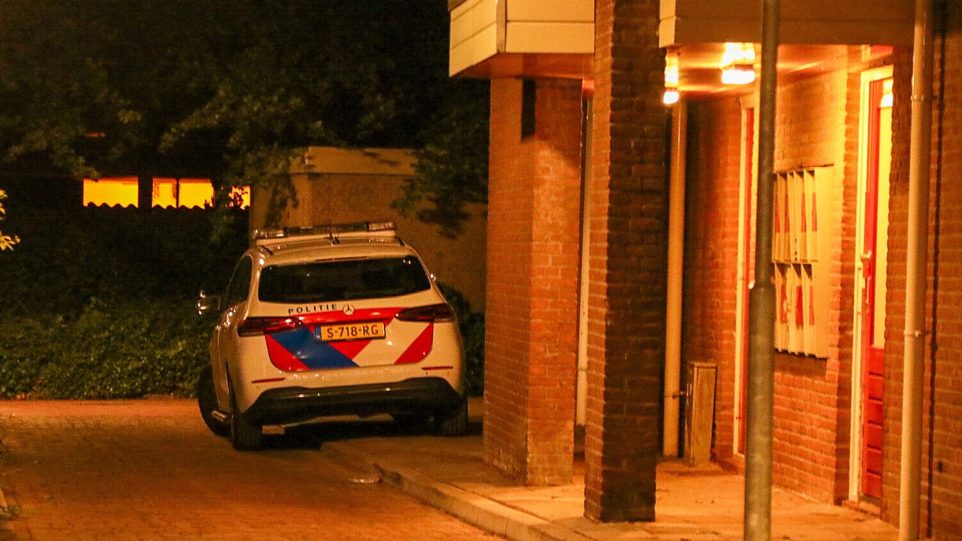 De plek van de overval