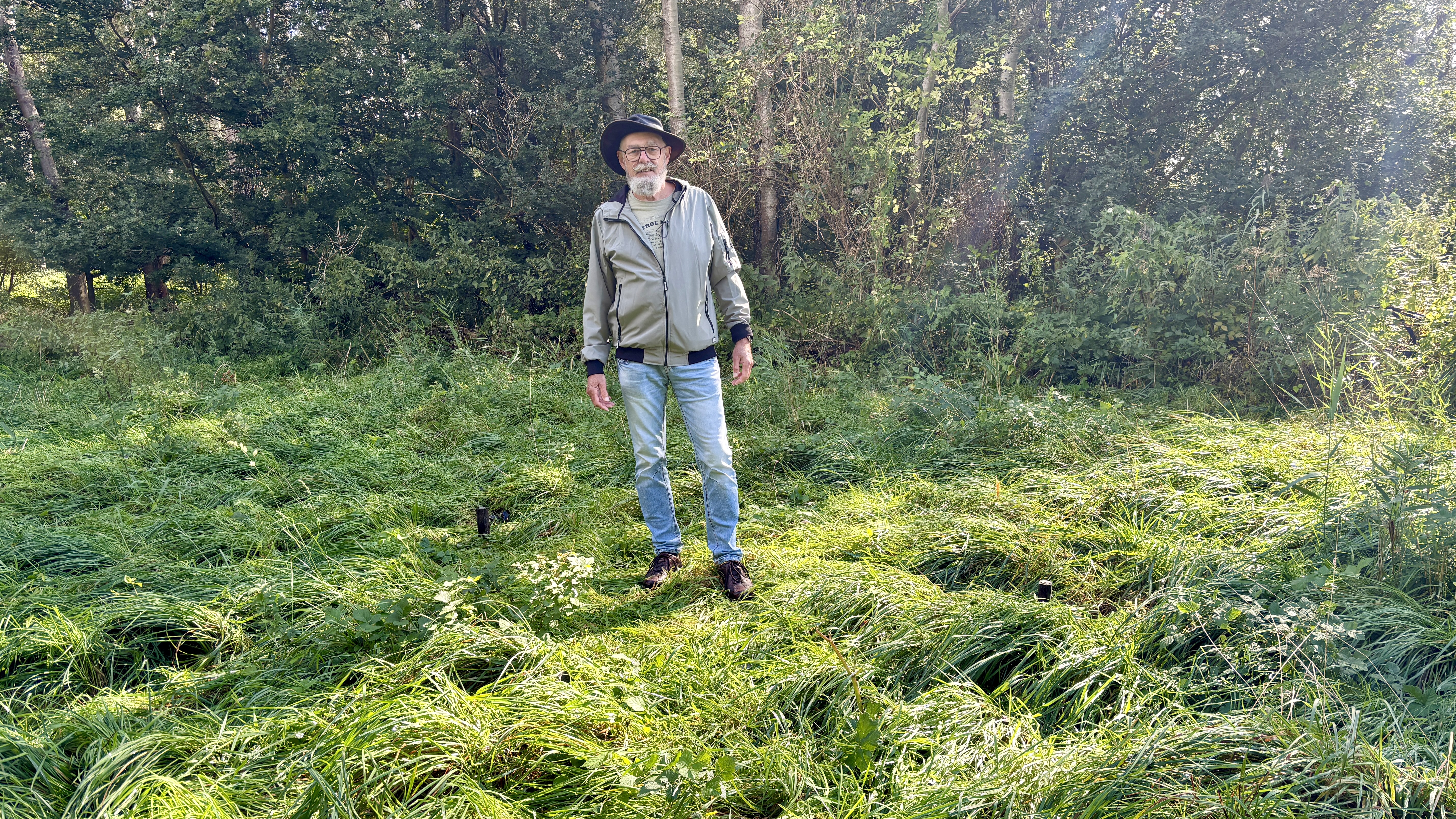 Leo Meeusen (76) heeft al een plekje op de natuurbegraafplaats gereserveerd