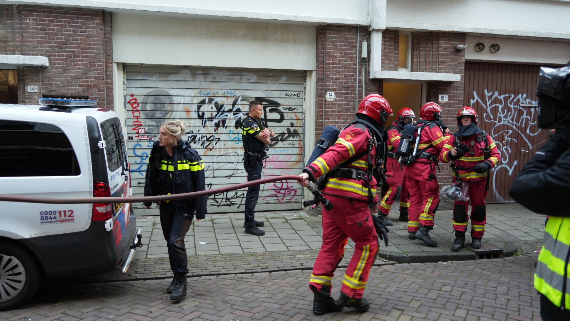 112-nieuws: Gewonde bij woningbrand in Stad • Drie winkeldiefstallen, vier aanhoudingen in stadscentrum