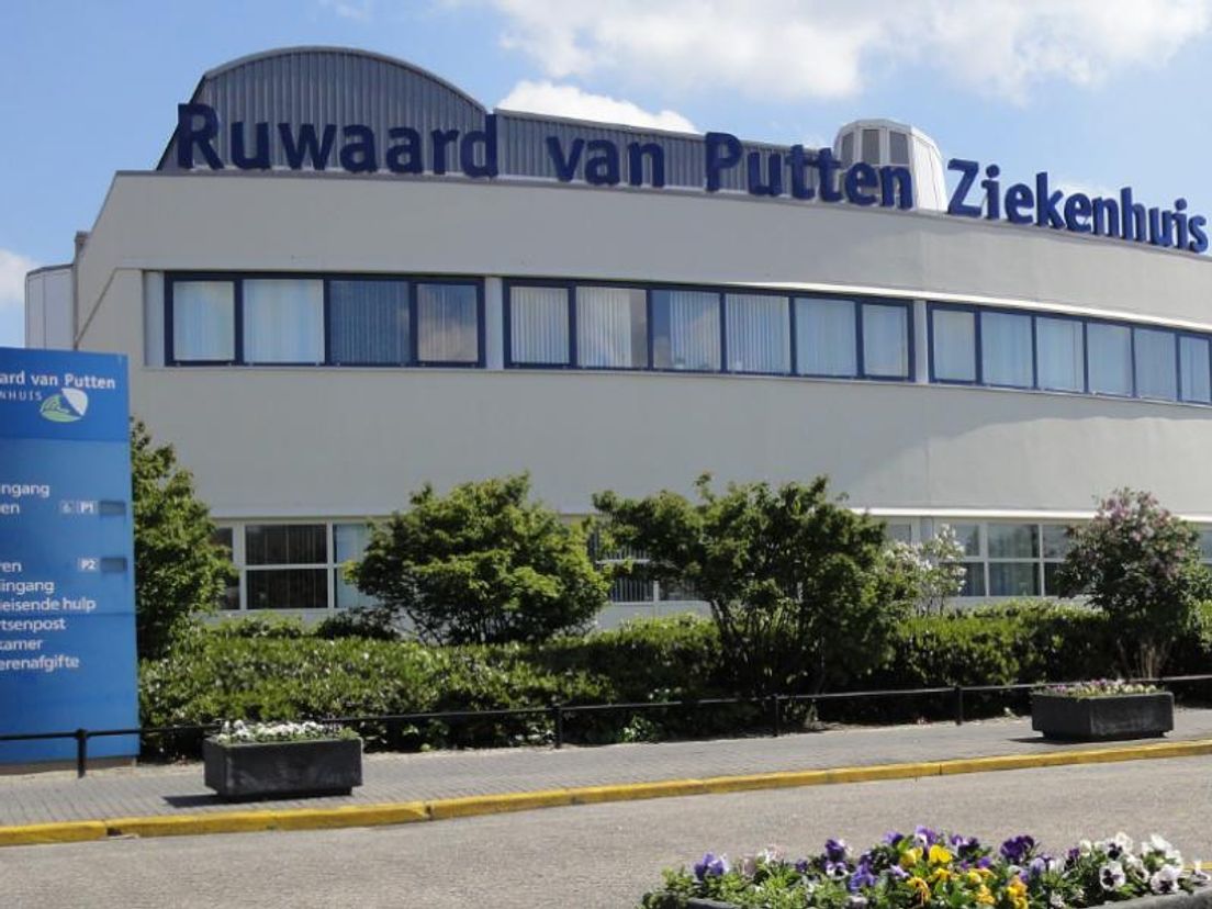 Het Ruwaard van Putten Ziekenhuis. Archieffoto