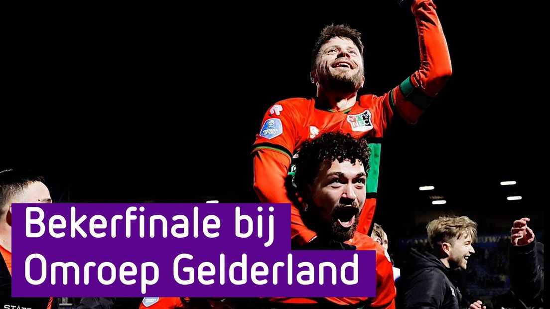 Bekerfinale live bij Omroep Gelderland
