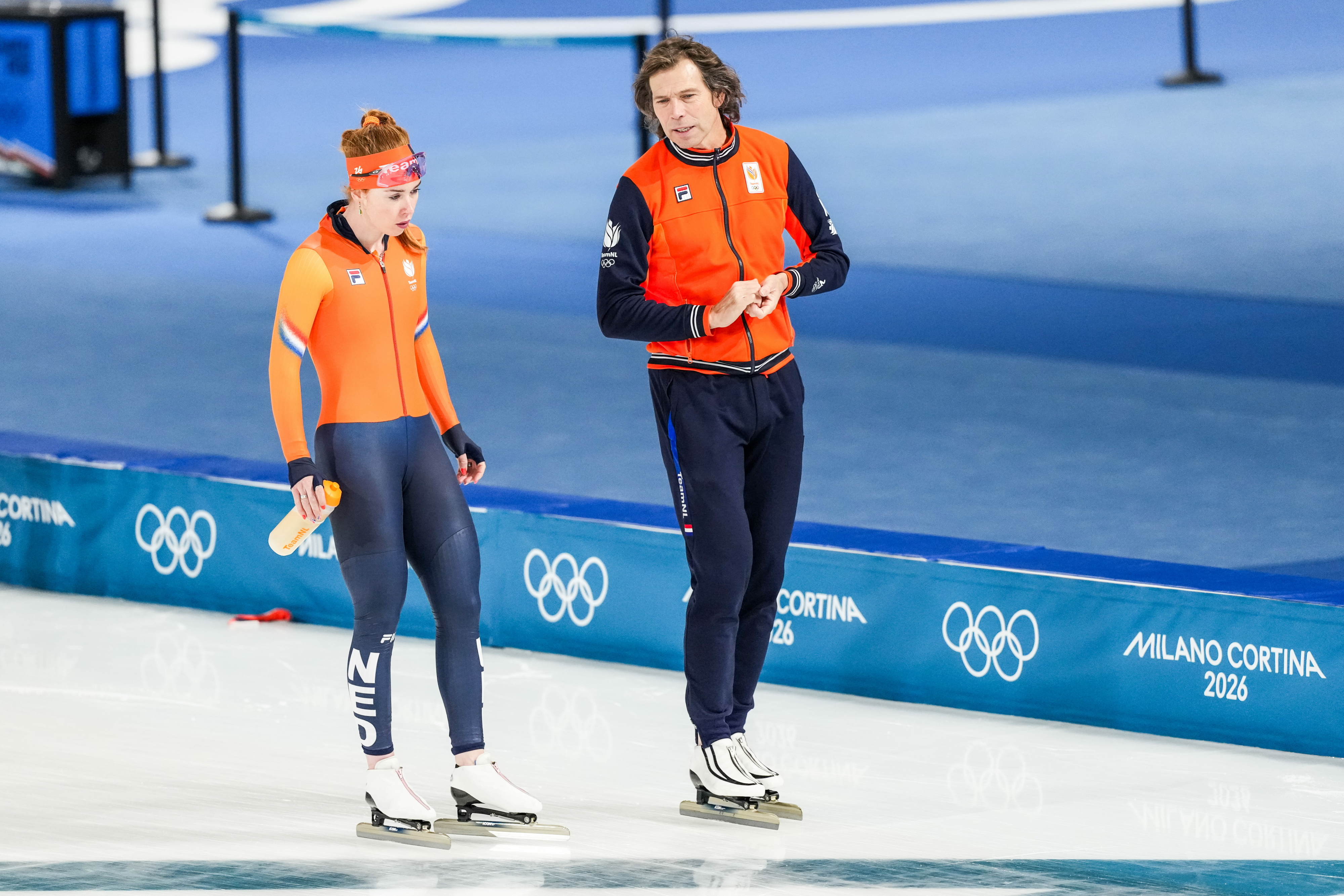 Rijpma-de Jong mei har coach Gerard van Velde