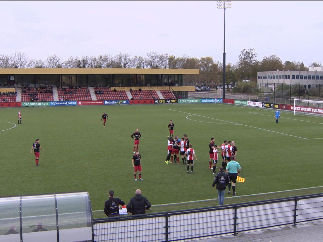 Sportclub Feyenoord op het vernieuwde Varkenoord
